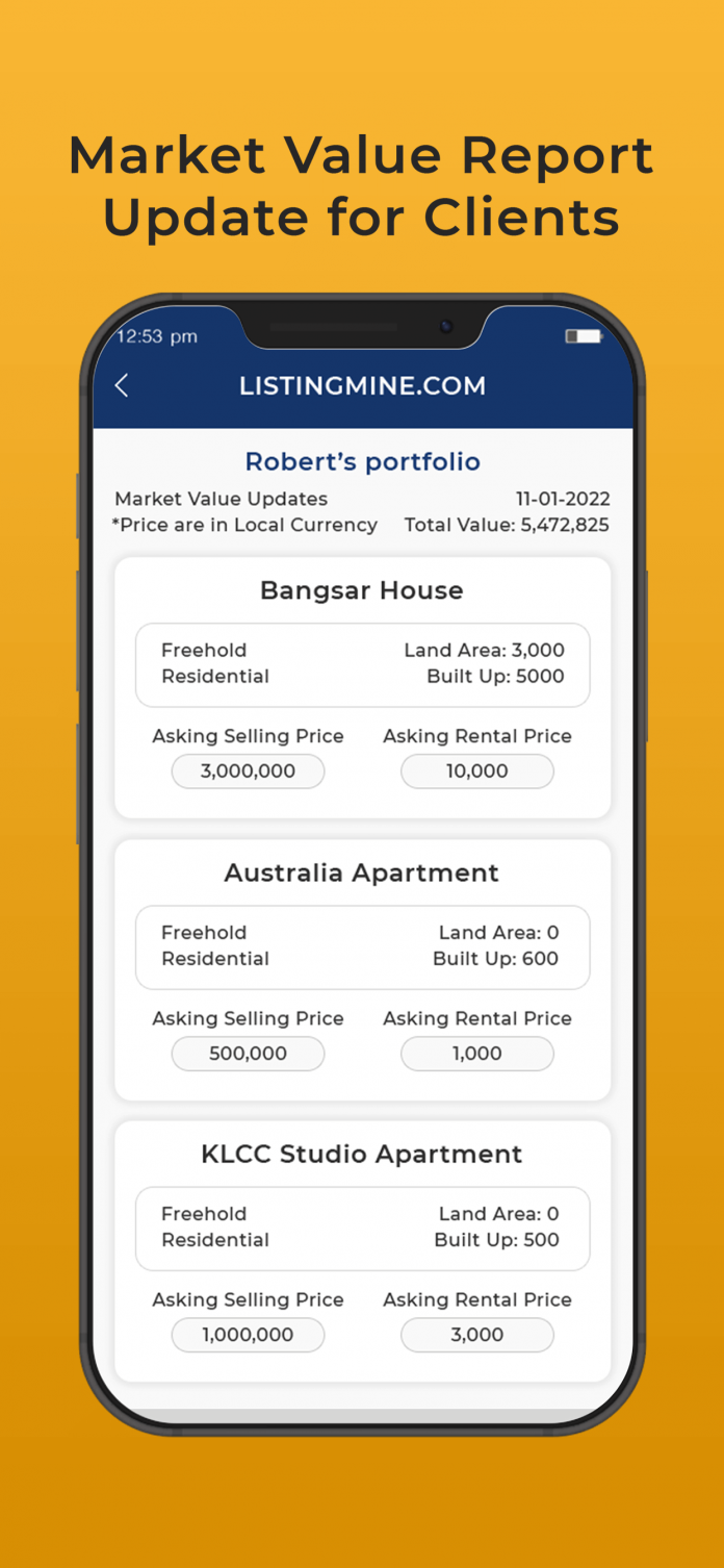 Valuation On Property by Real Estate Agent